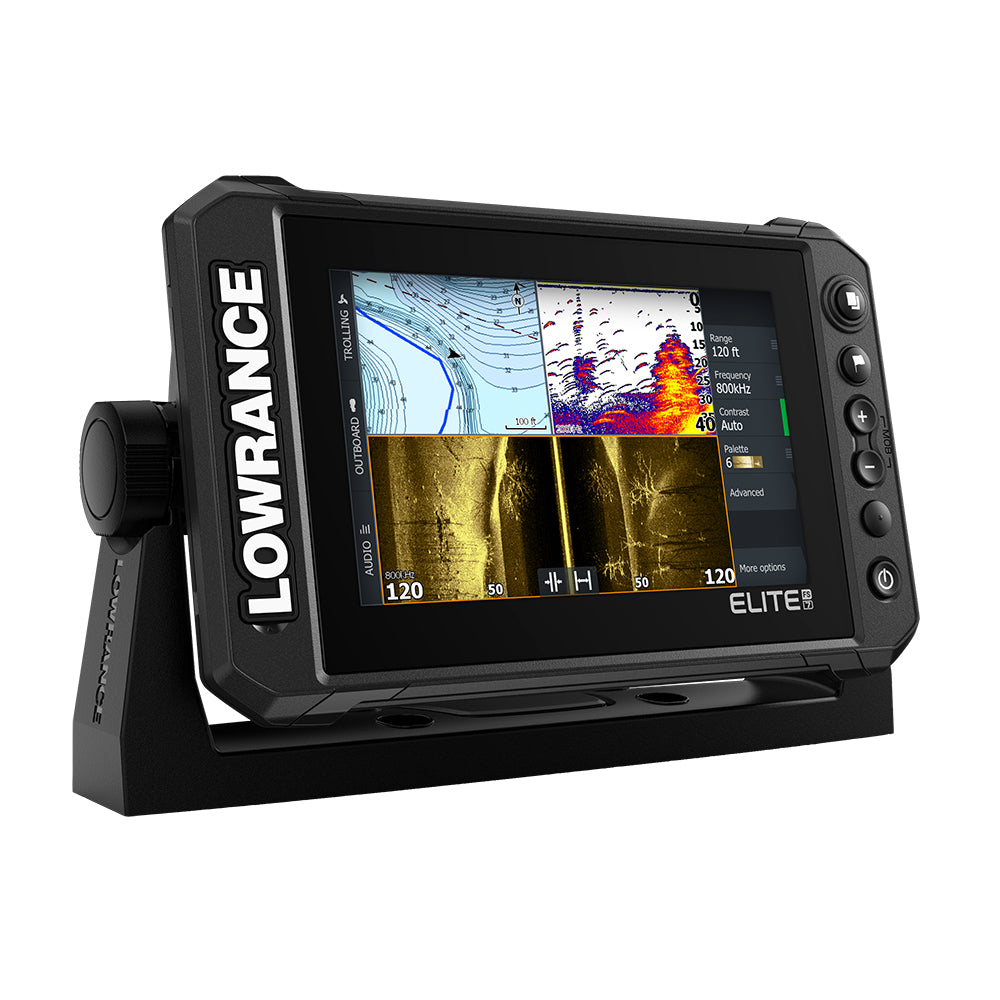 Lowrance Elite FS 7 Fishfinder - Pirates Cave Chandlery