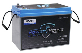 POWERHOUSE LITHIUM 16V DEEP CYCLE BATTERY