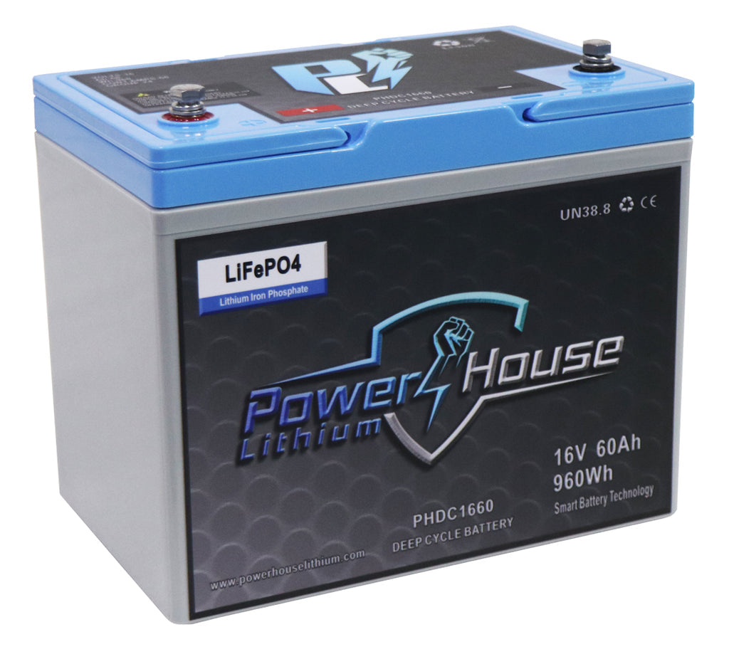 POWERHOUSE LITHIUM 16V DEEP CYCLE BATTERY